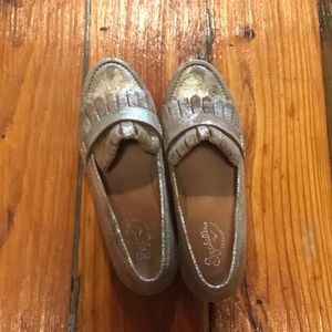 Seychelles Gold Loafers